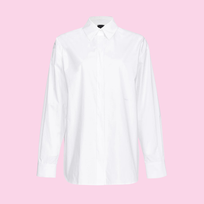 Pinko White Poplin Shirt