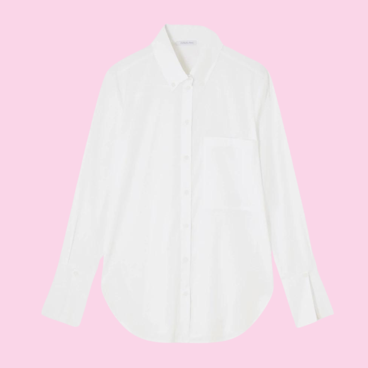 Patrizia Pepe Essentials Cotton White Shirt