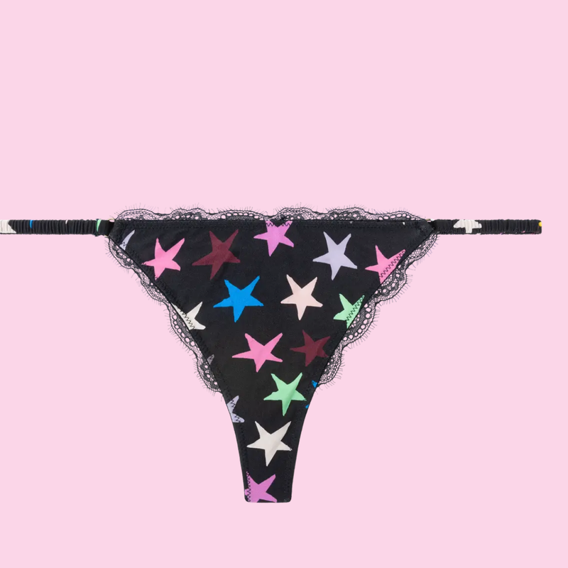 Love Stories Intimates Roomie Elegant String Briefs