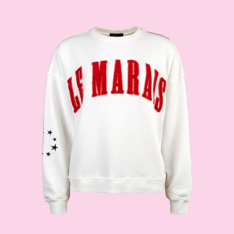 Grace Le Marais Sweater White