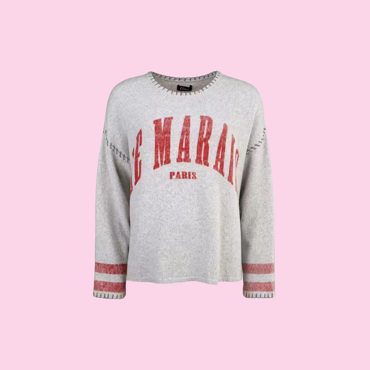 Grace Le Marais Sweater Grey