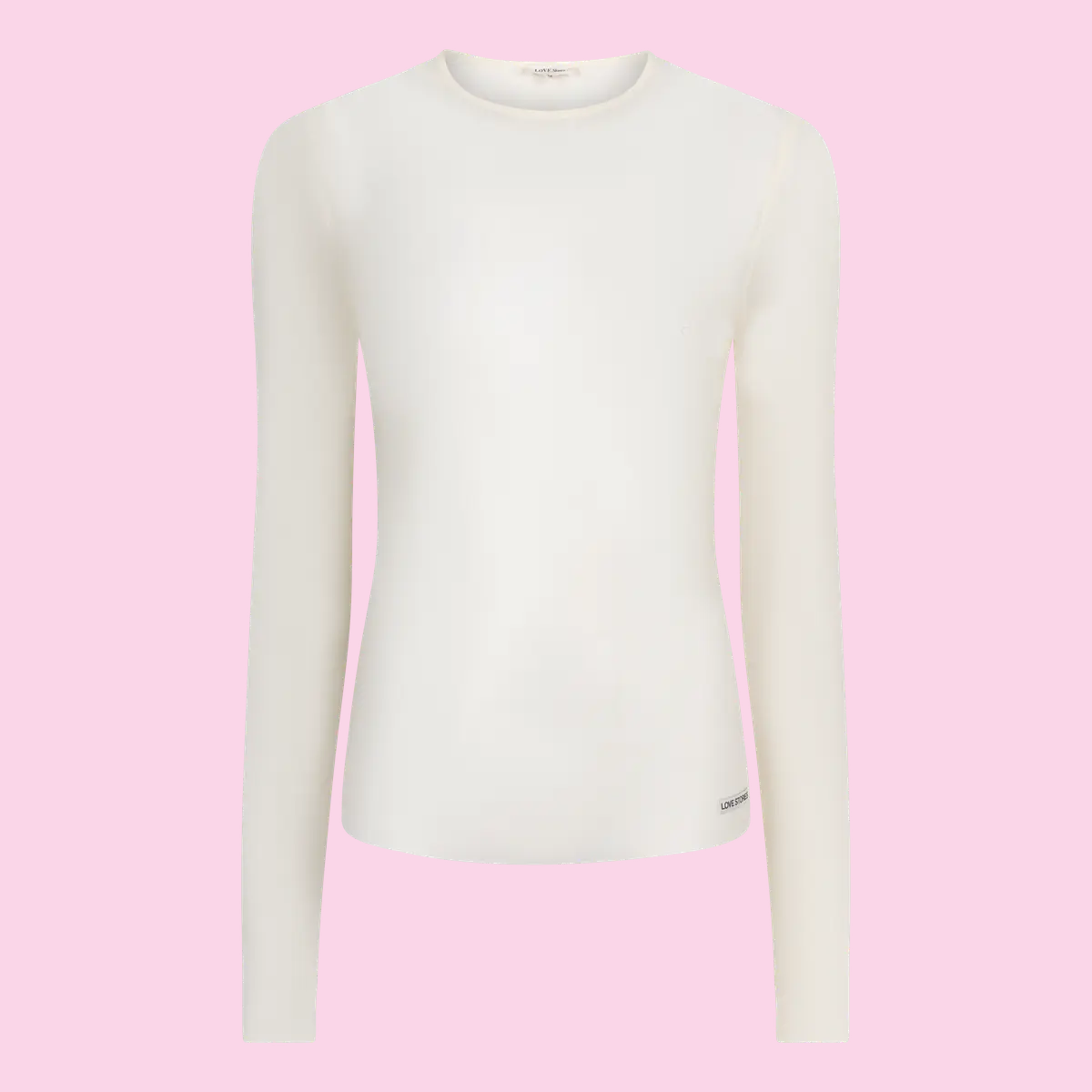 Love Stories Intimates Elle Mesh Top Off White