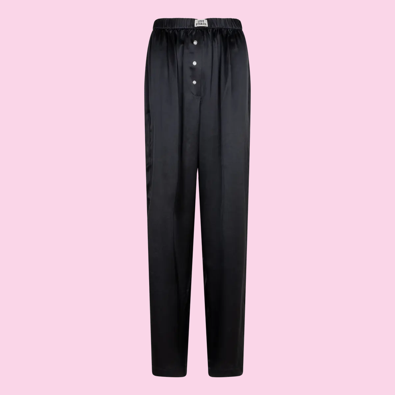 Love Stories Intimates Theodore Pants Black