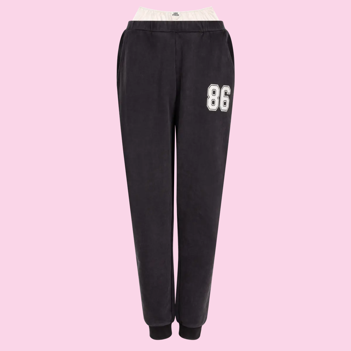 Love Stories Intimates Donna Pants Washed Black