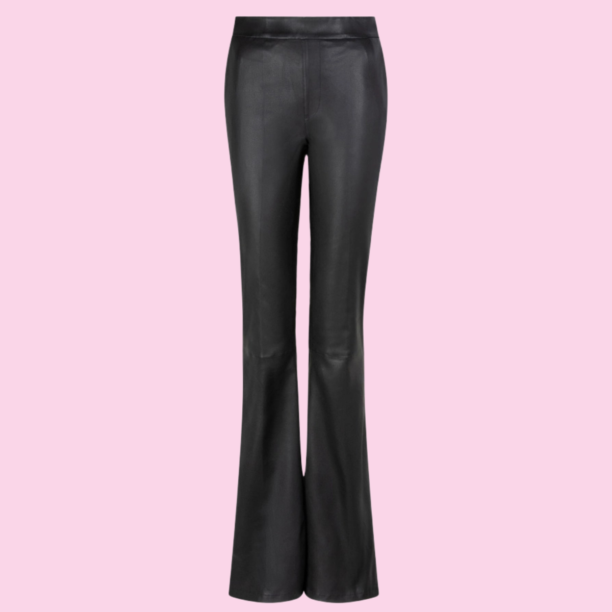 Dante6 Tyson Regulare Flare Leather Pants Black