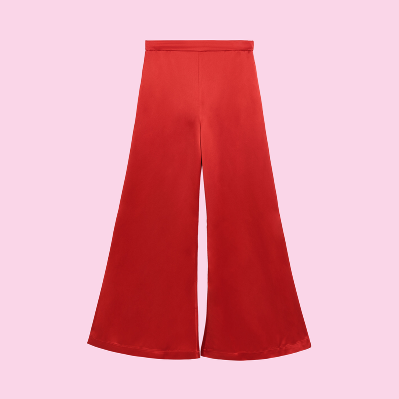 By Malene Birger Lucee Flared Trouser Dark Chilly