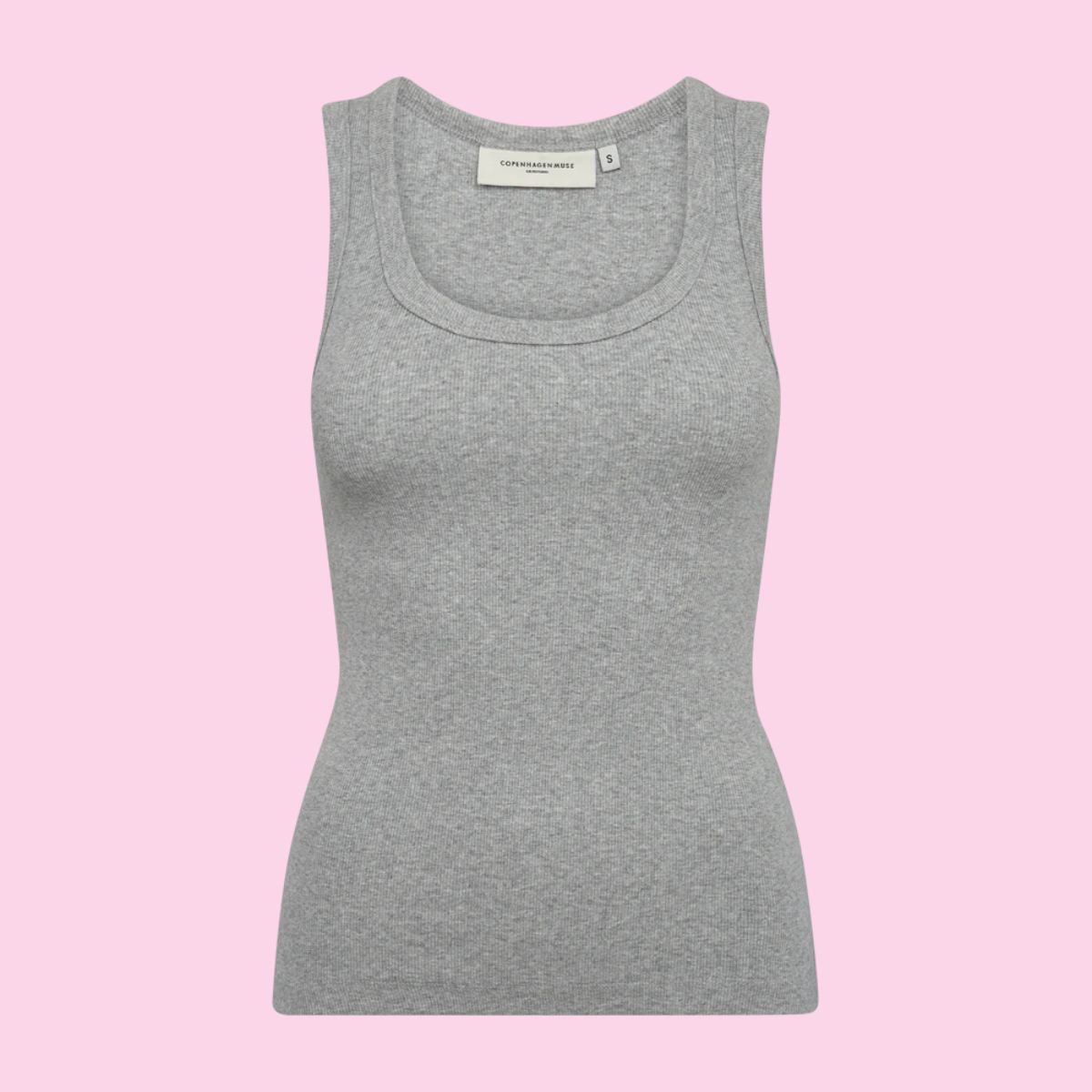 Copenhagen Muse Top Grey
