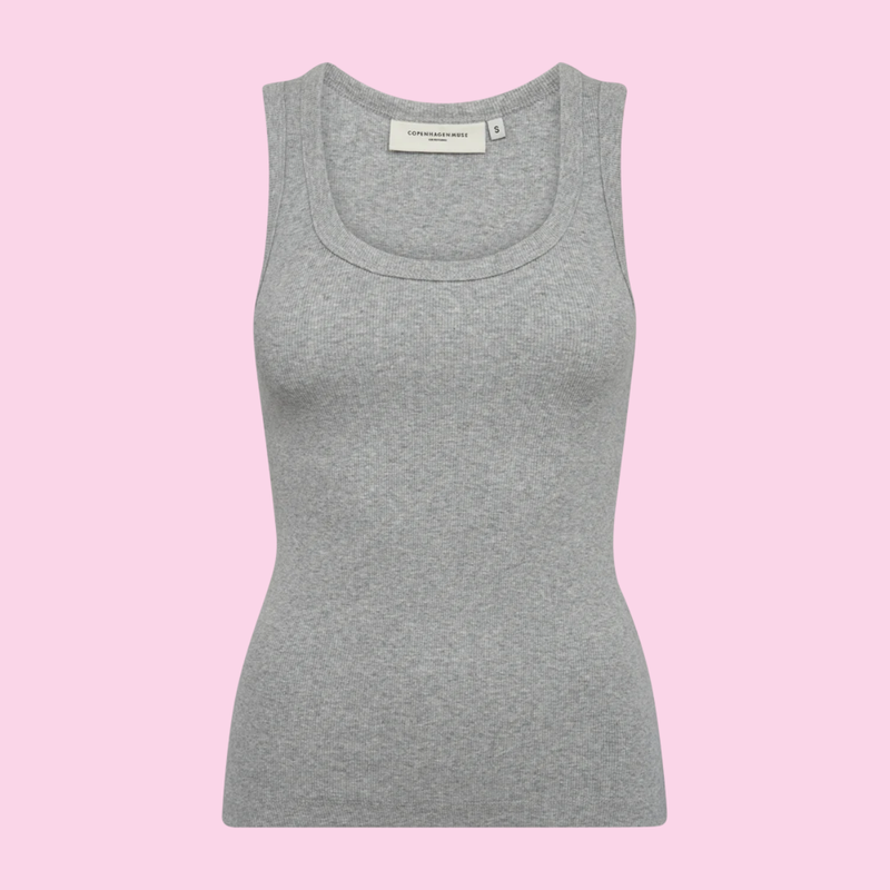 Copenhagen Muse Top Grey