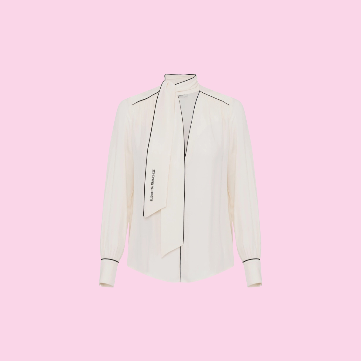 Elisabetta Franchi Blouse Burro/Nero