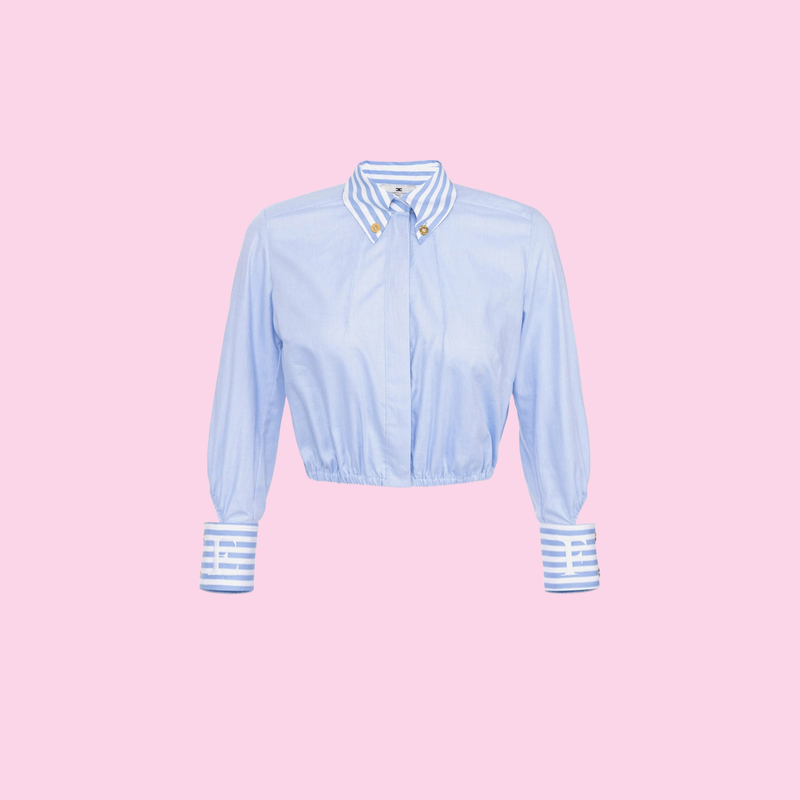 Elisabetta Franchi Blouse Light Blue
