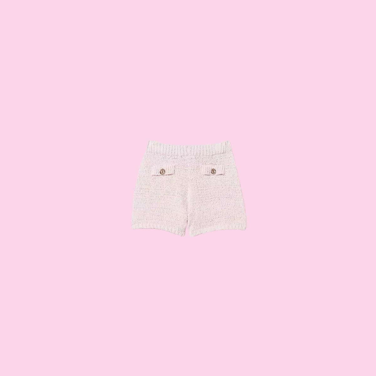 Twinset Knit Short Cupcake Pink