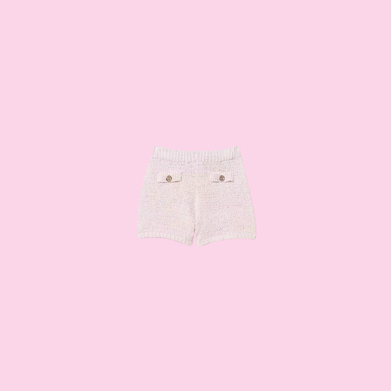 Twinset Knit Short Cupcake Pink