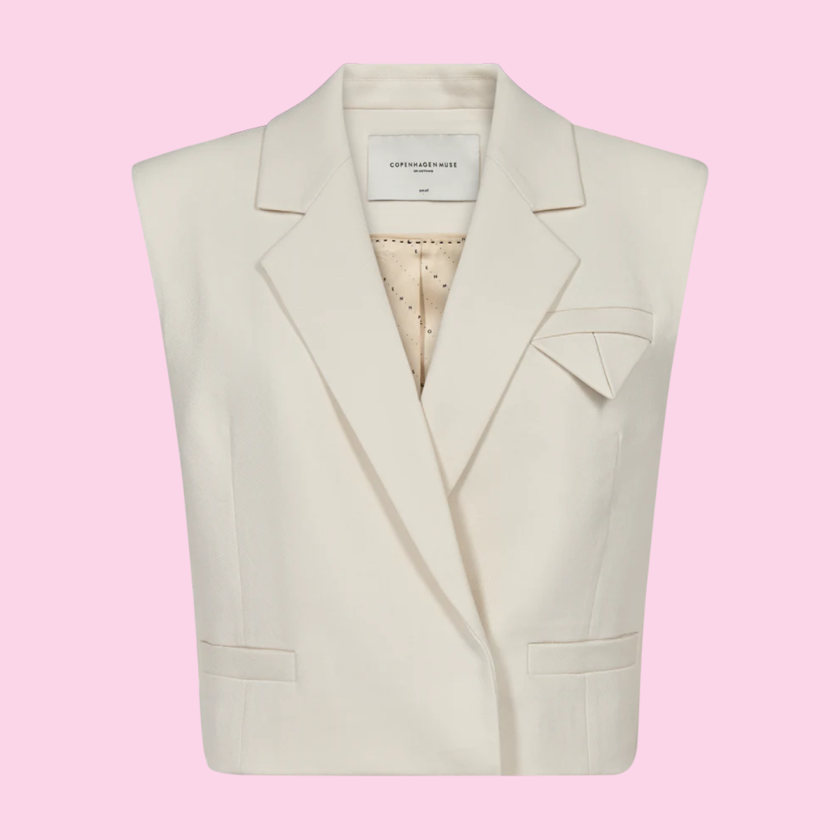 Copenhagen Muse Short Gilet Jet Stream