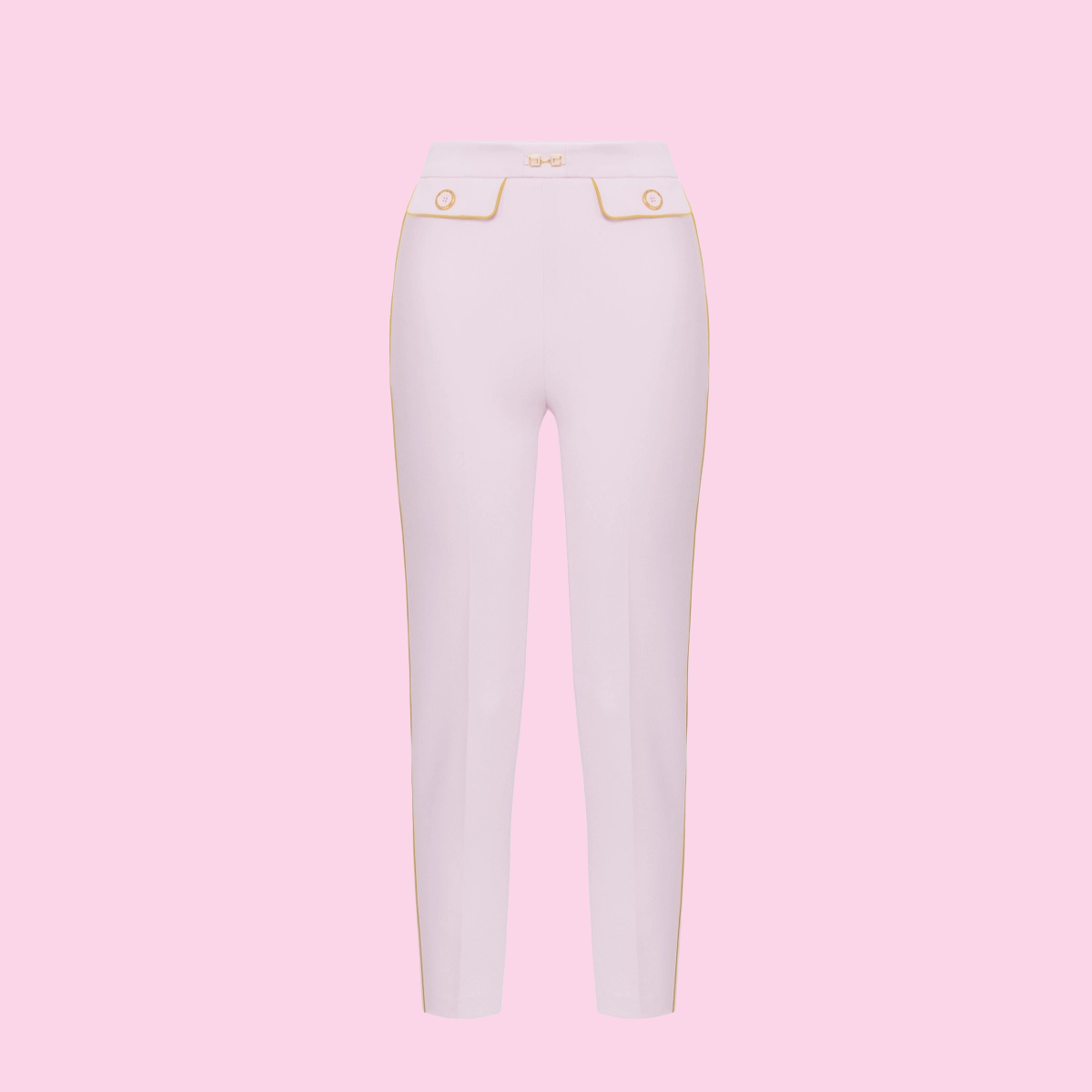Elisabetta Franchi Pants Quarzo/Curry