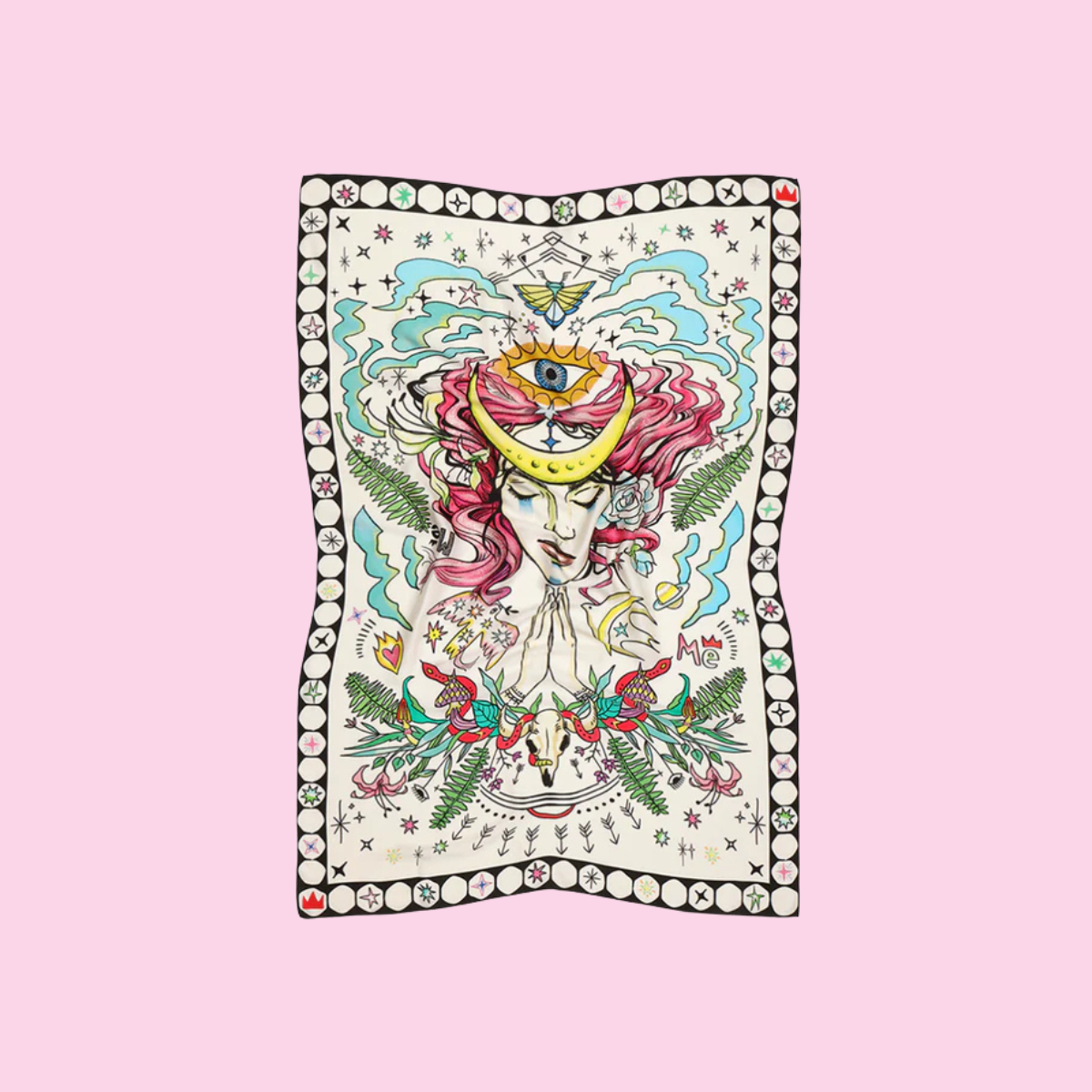 Me369 Enligthenment Printed Pareo/Scarf