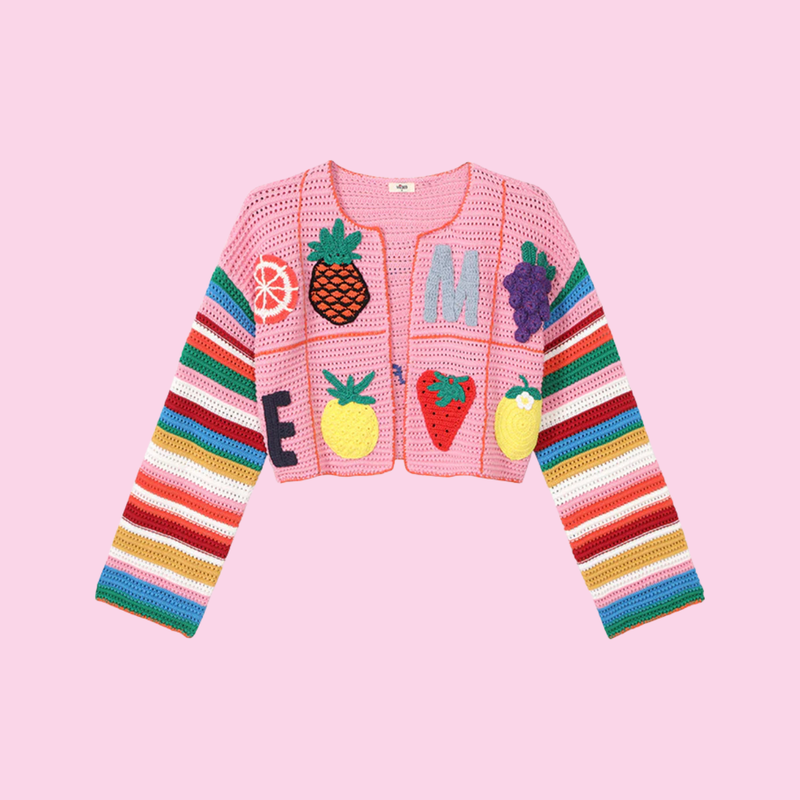 Me369 Love Crochet Cardigan