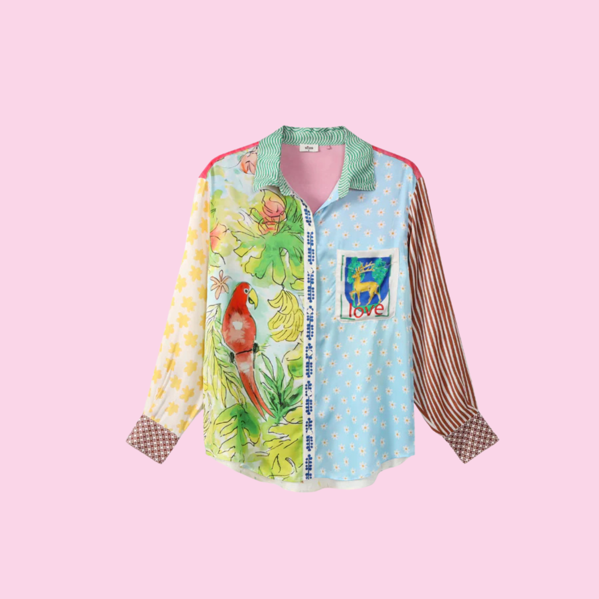 Me369 Isabel Pura Vida Printed Shirt