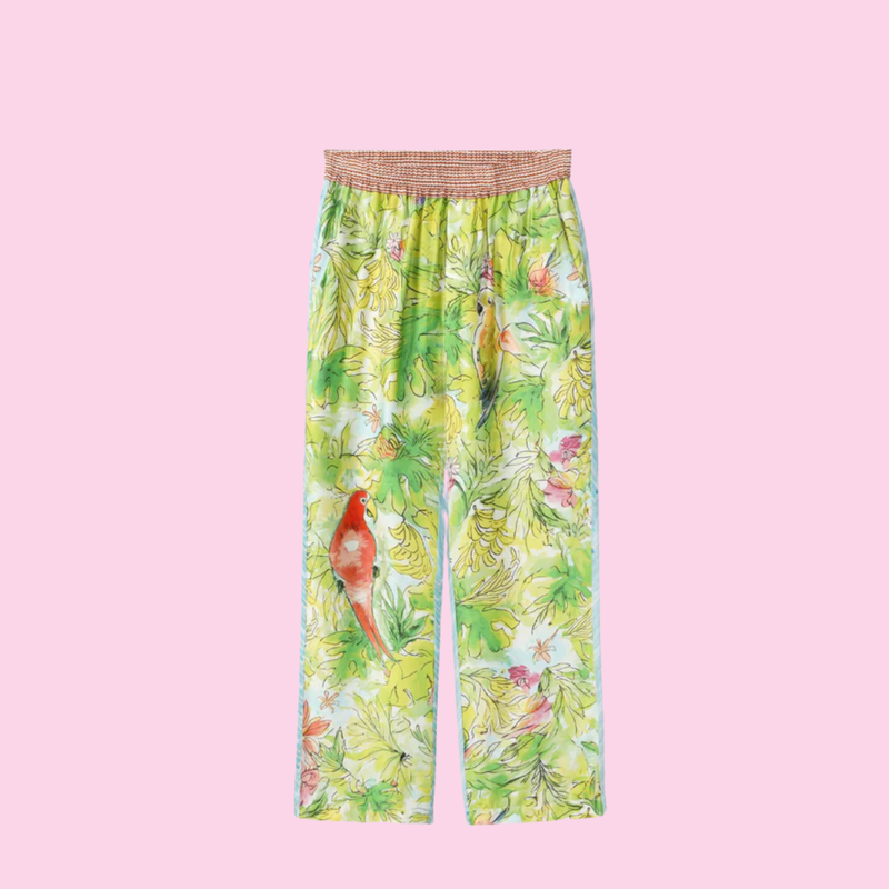 Me369 Bailey Pura Vida Printed Pants