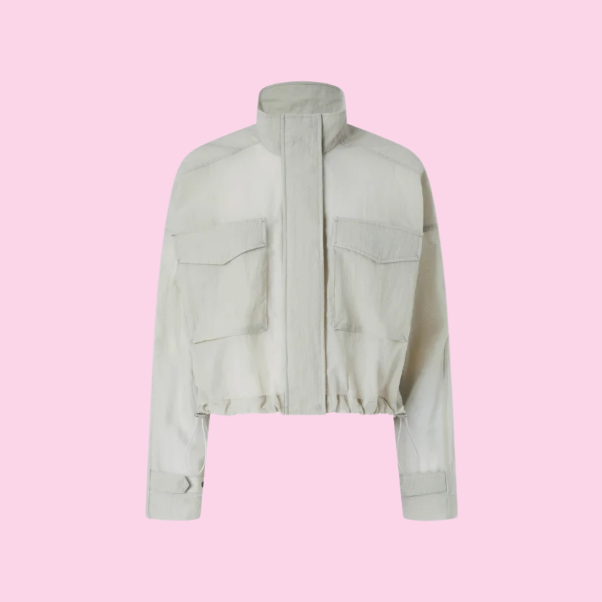 Pinko Out Of Time Jacket Light Grey