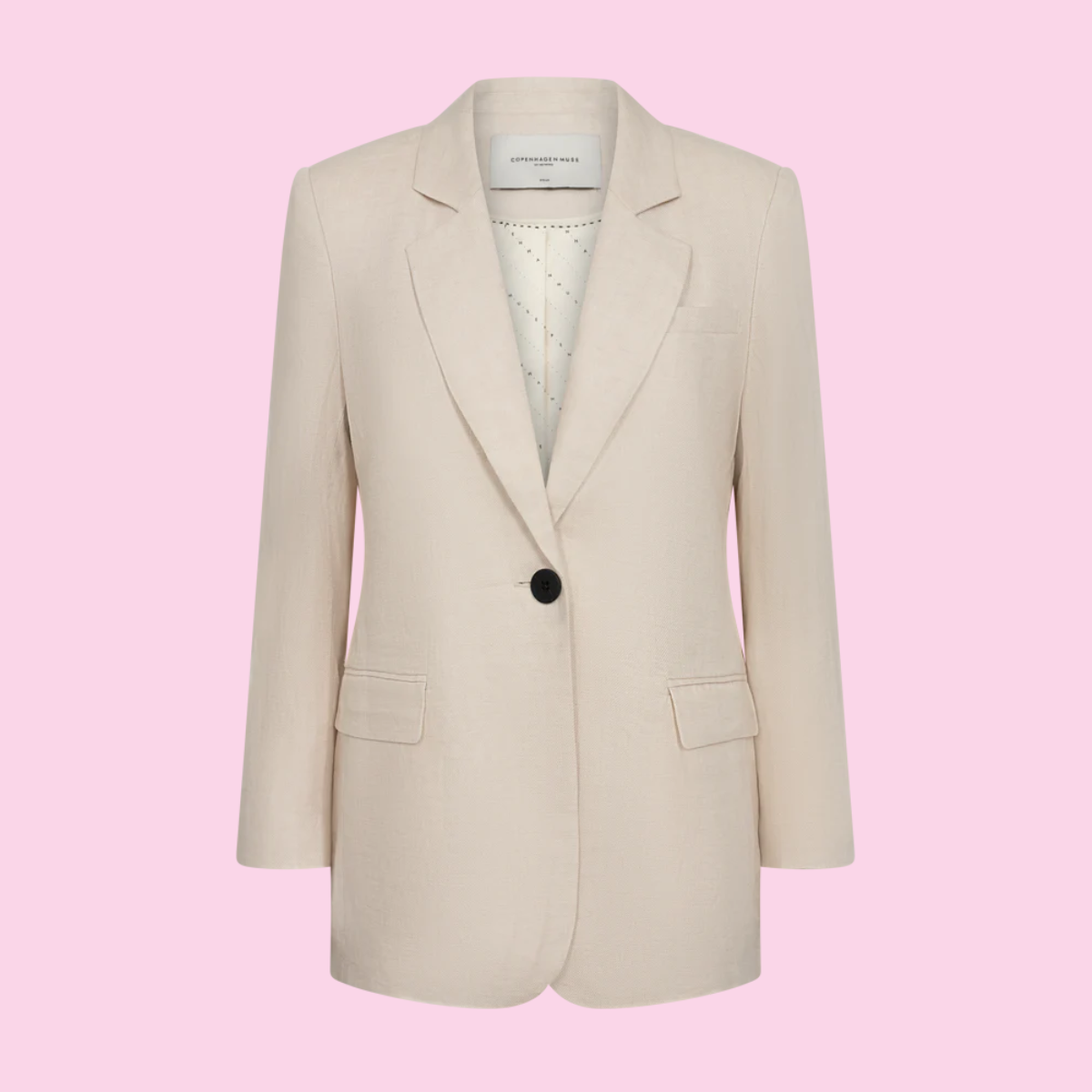 Copenhagen Muse Linen Blazer Beige