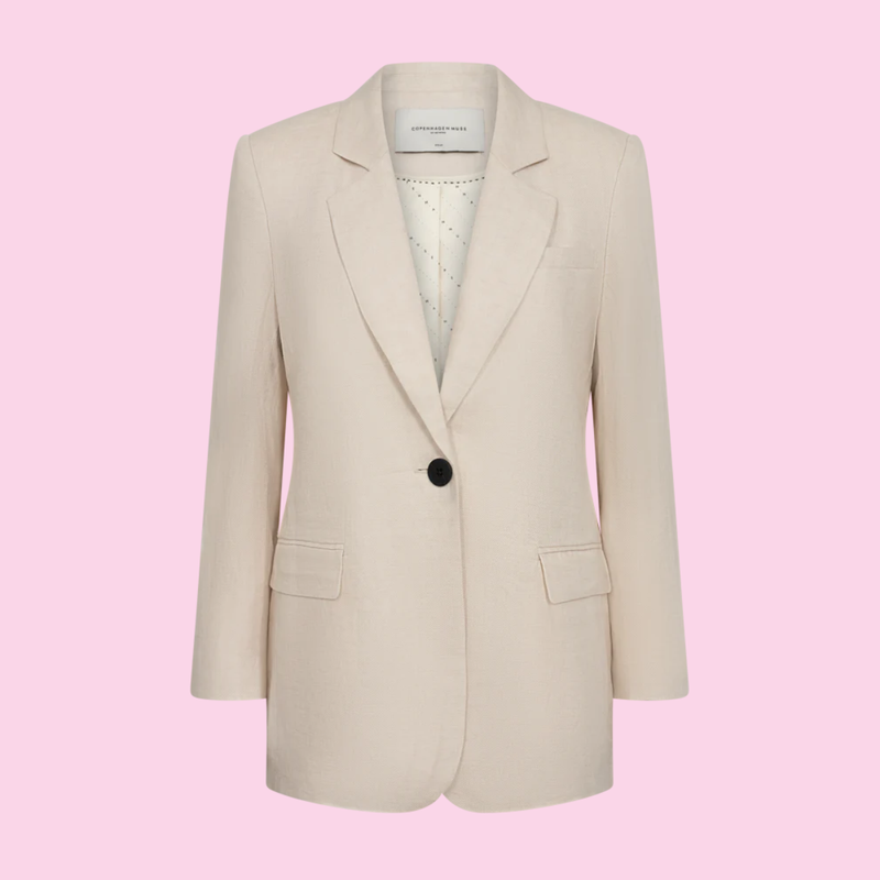 Copenhagen Muse Linen Blazer Beige