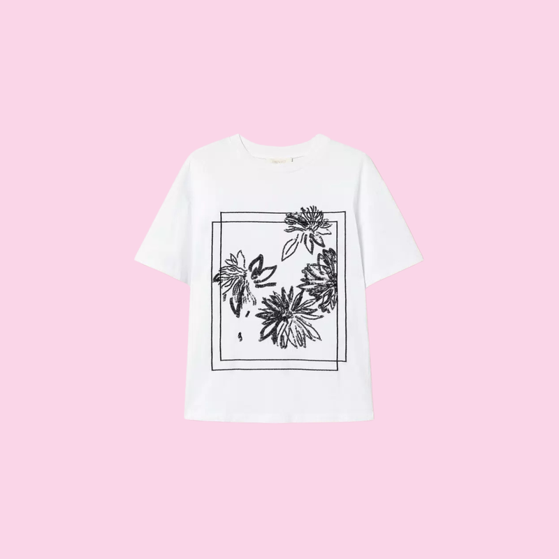 Twinset T-Shirt With Pailletten