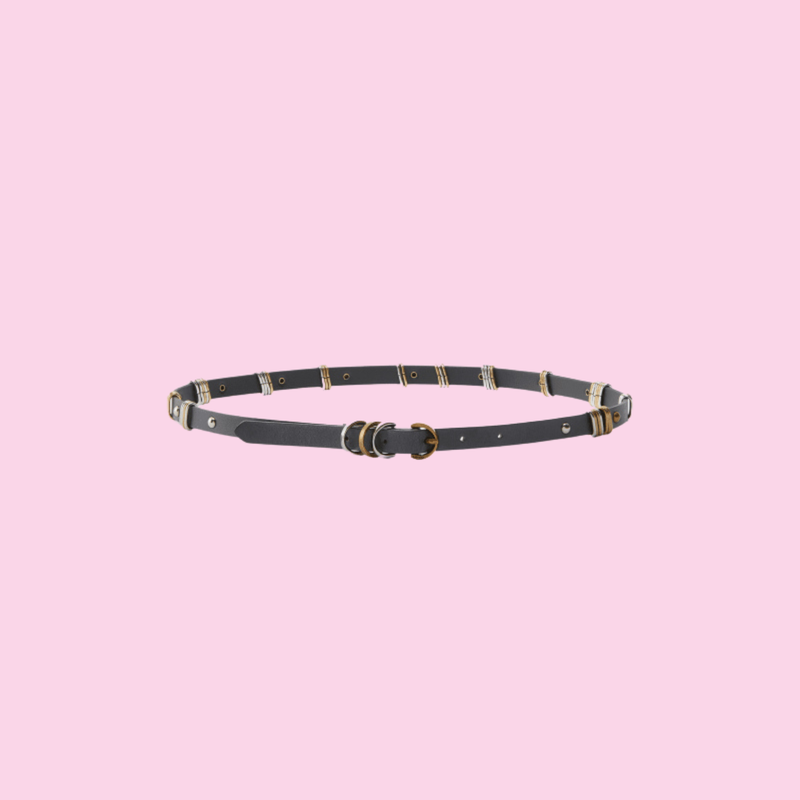 Pinko Cerise Belt Black