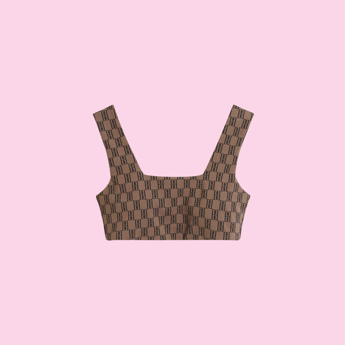 By Malene Birger Braga Top Dark Mahogany
