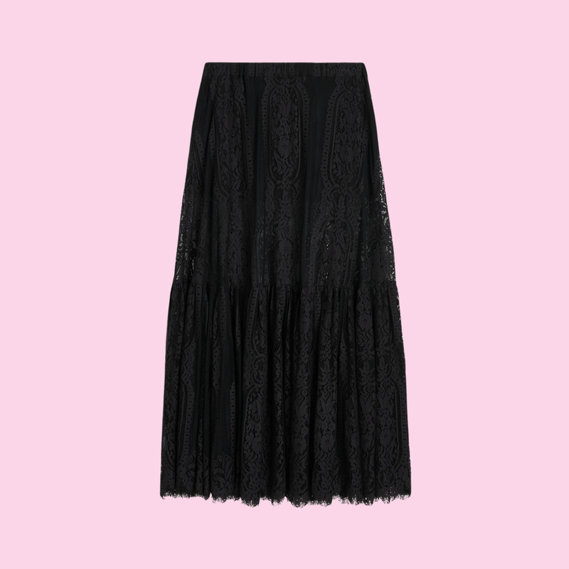 Herskind Patsy Lace Skirt Black