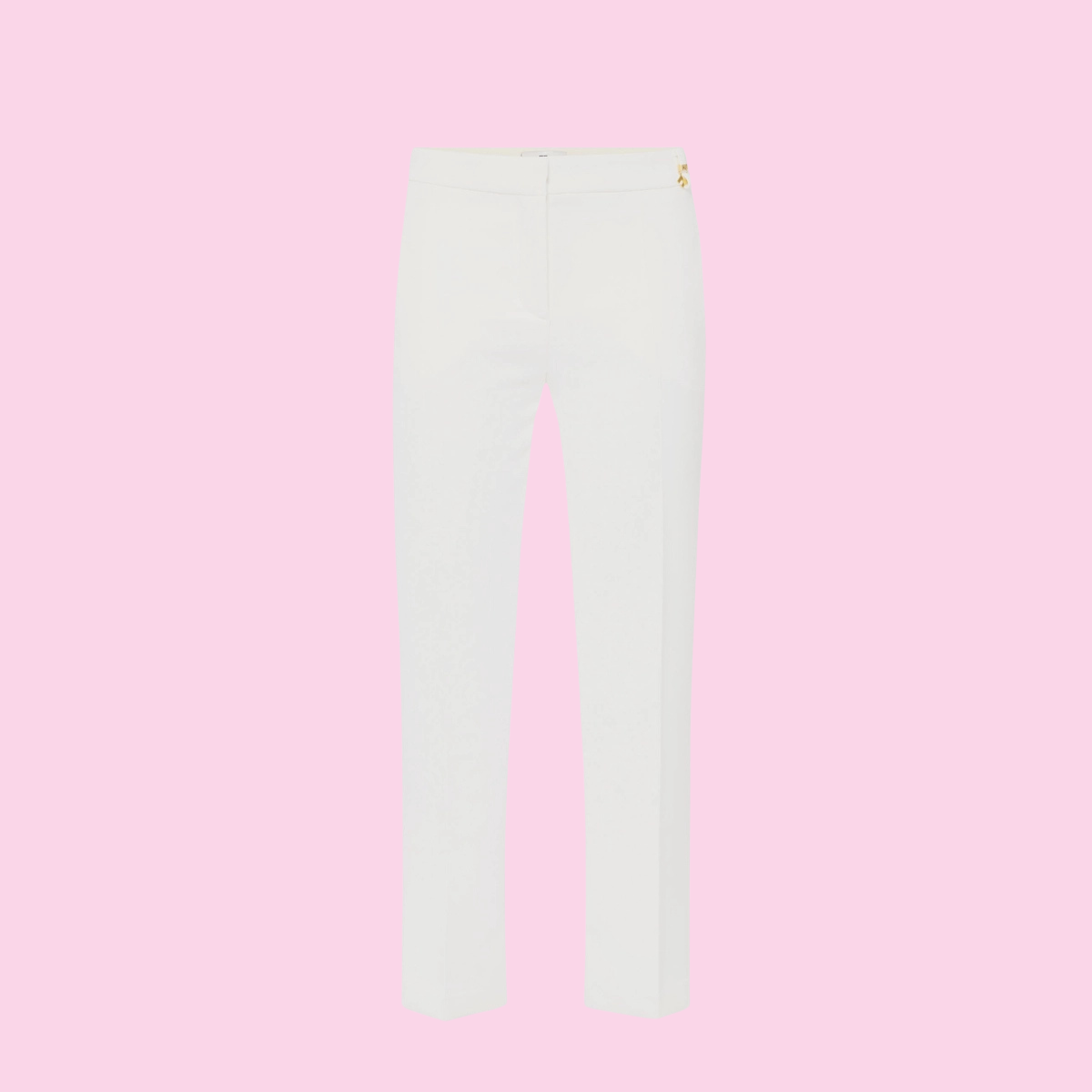 Elisabetta Franchi Pantalon Avorio