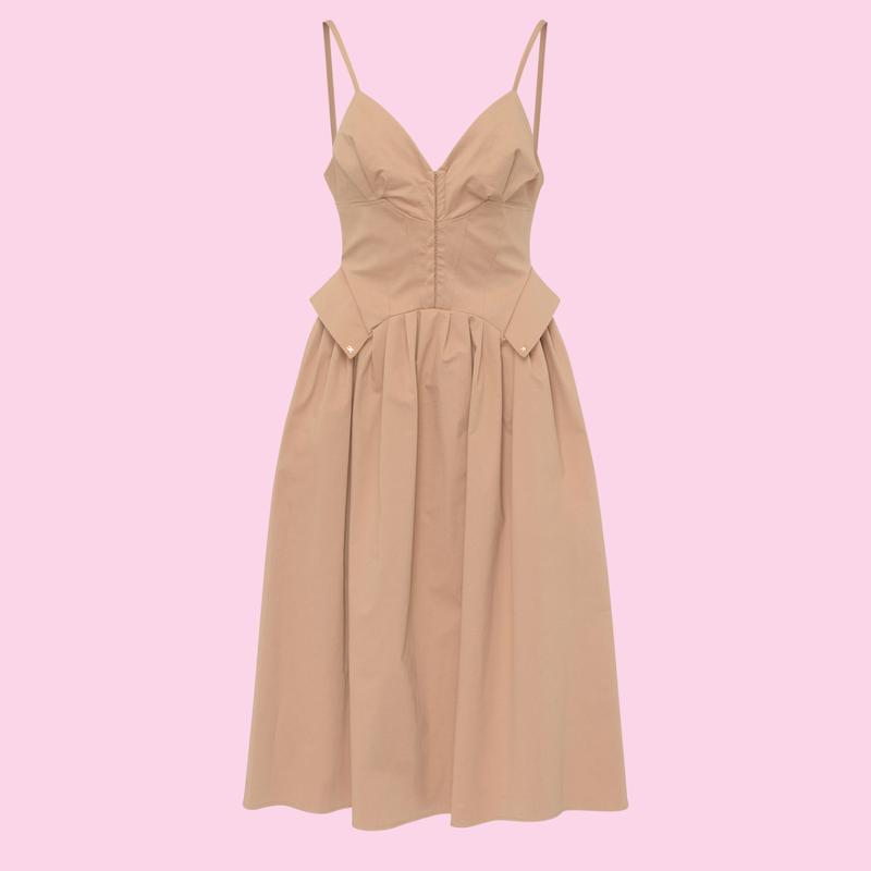 Elisabetta Franchi Dress Cammello