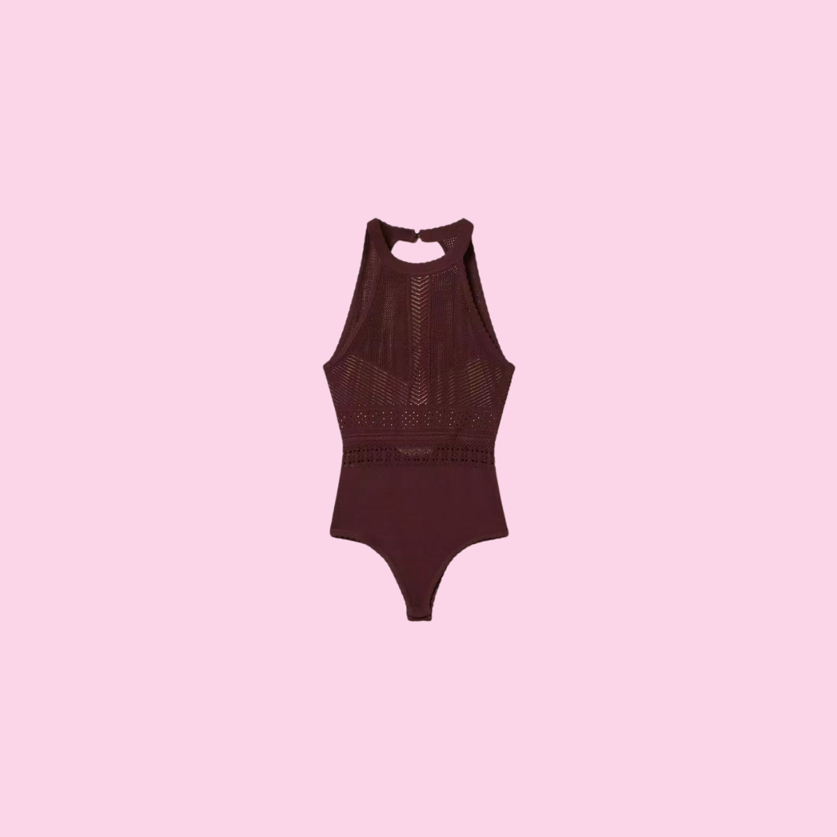 Twinset Knitted Body Chocolate brown