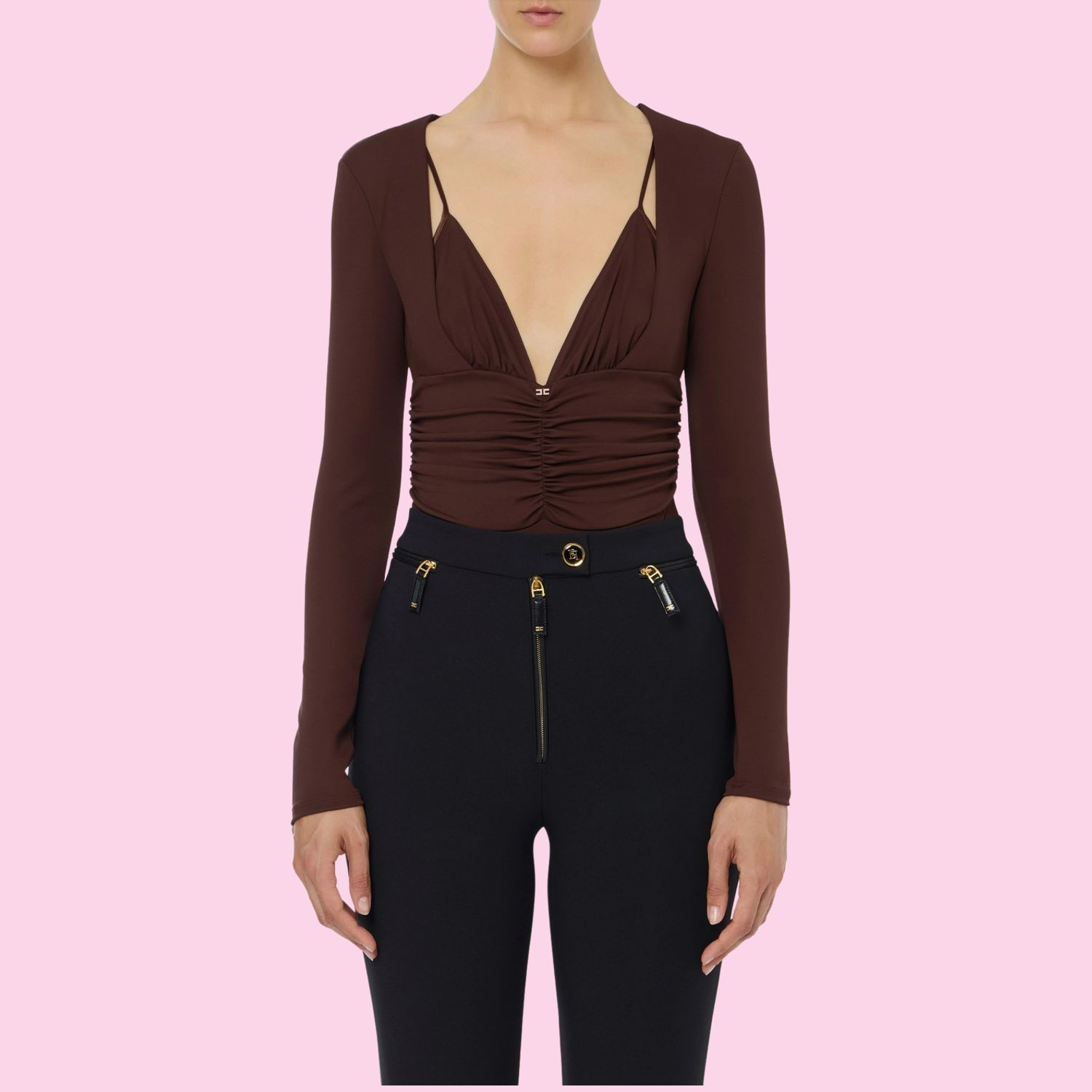 Elisabetta Franchi Body Merlot