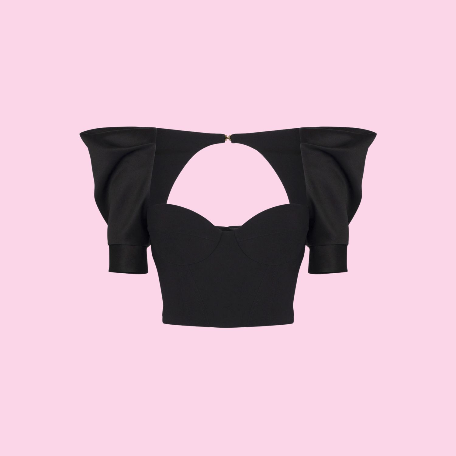Elisabetta Franchi Top Black