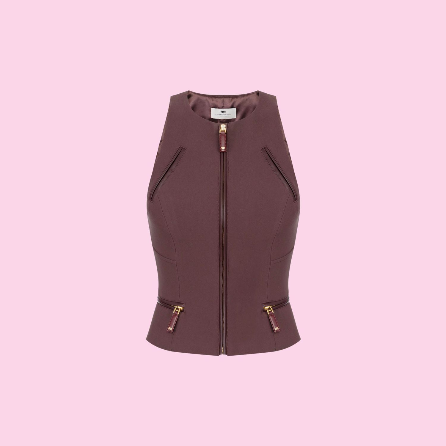 Elisabetta Franchi Top Merlot