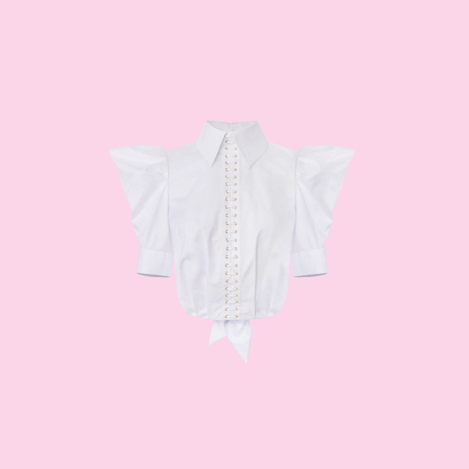 Elisabetta Franchi Blouse Polin Cotton White