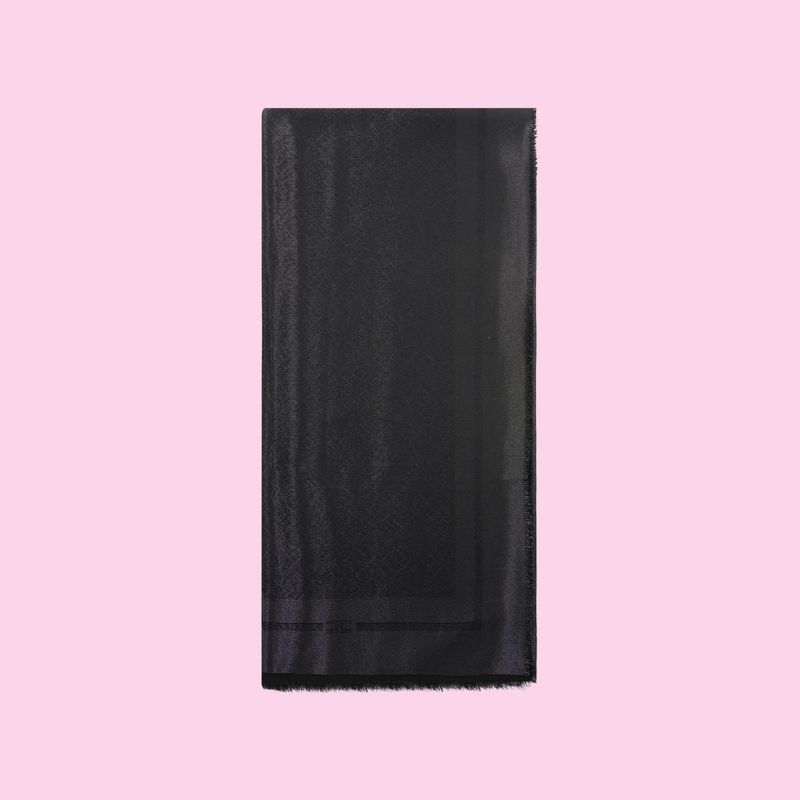 Elisabetta Franchi Scarf Black
