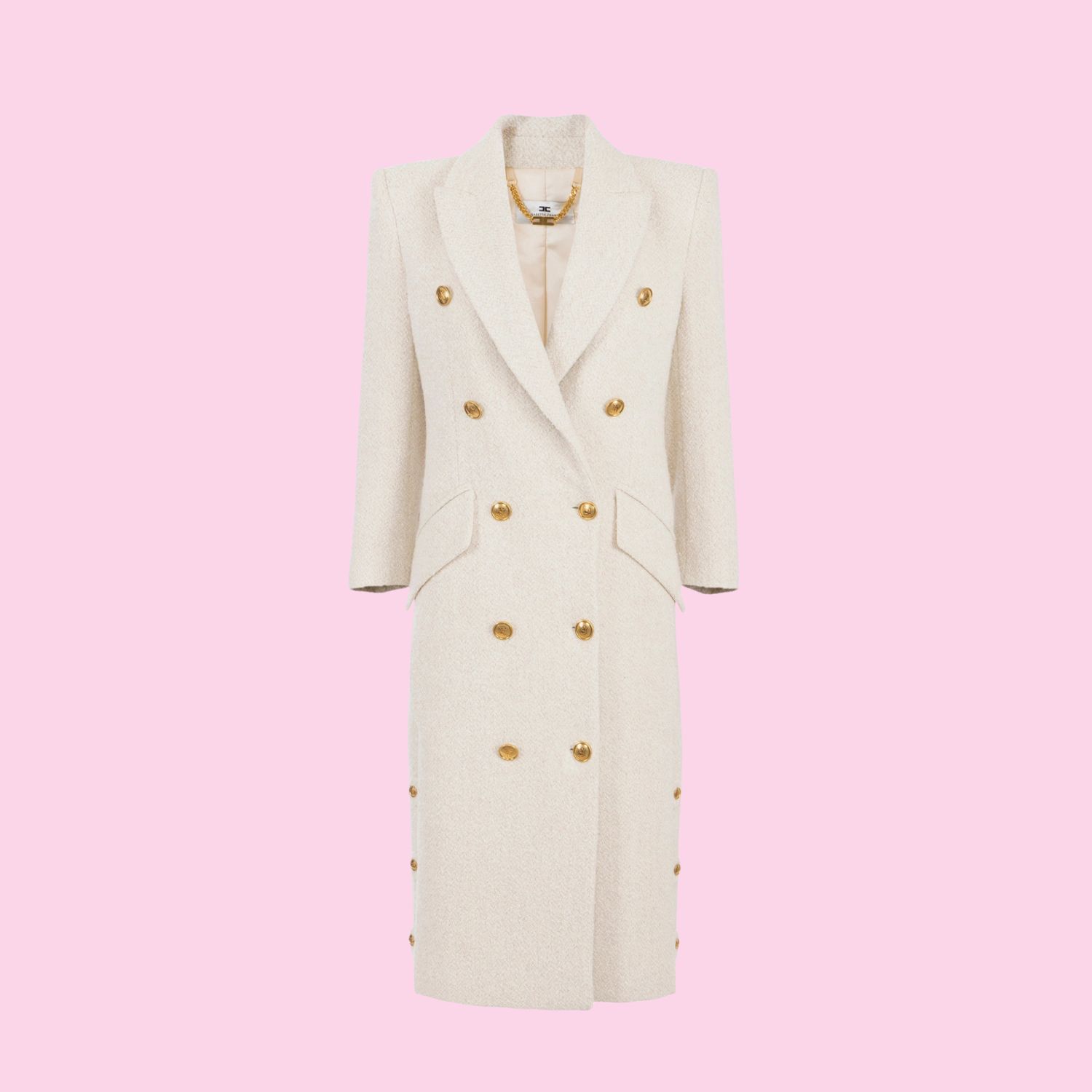 Elisabetta Franchi Boucle Trenchcoat