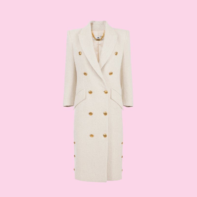 Elisabetta Franchi Boucle Trenchcoat