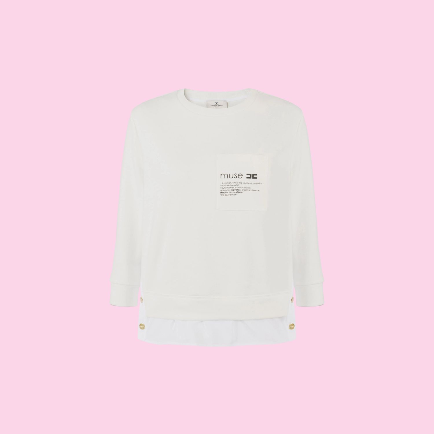 Elisabetta Franchi Sweater Avorio