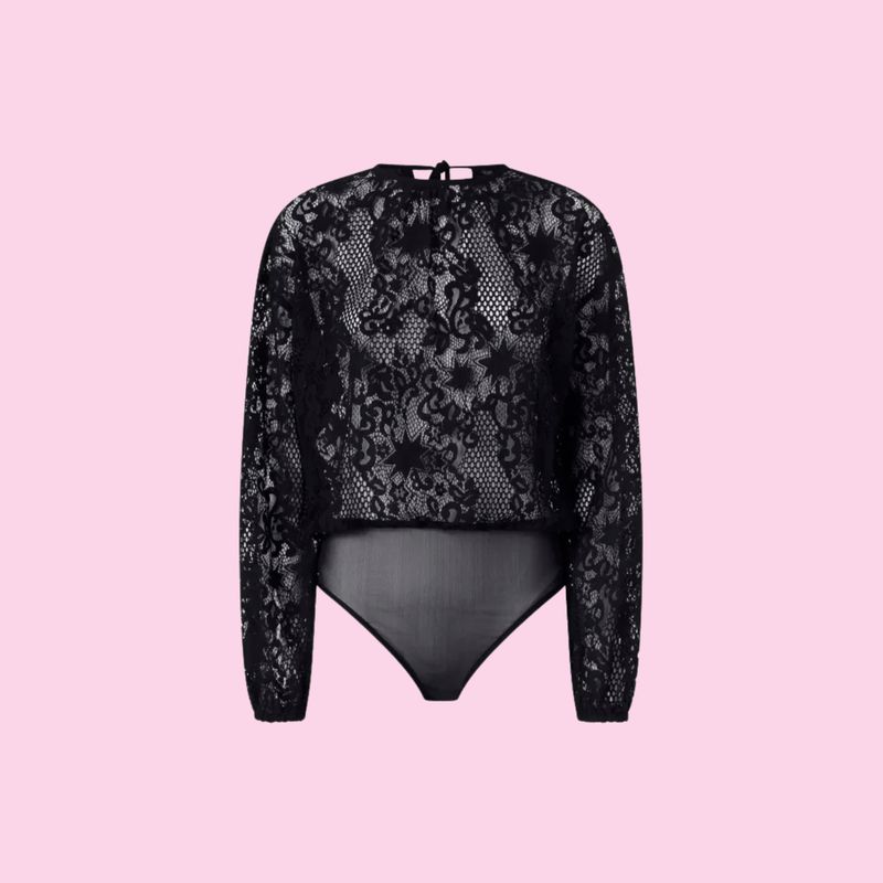 Pinko Bolognese Body Pizzo Black
