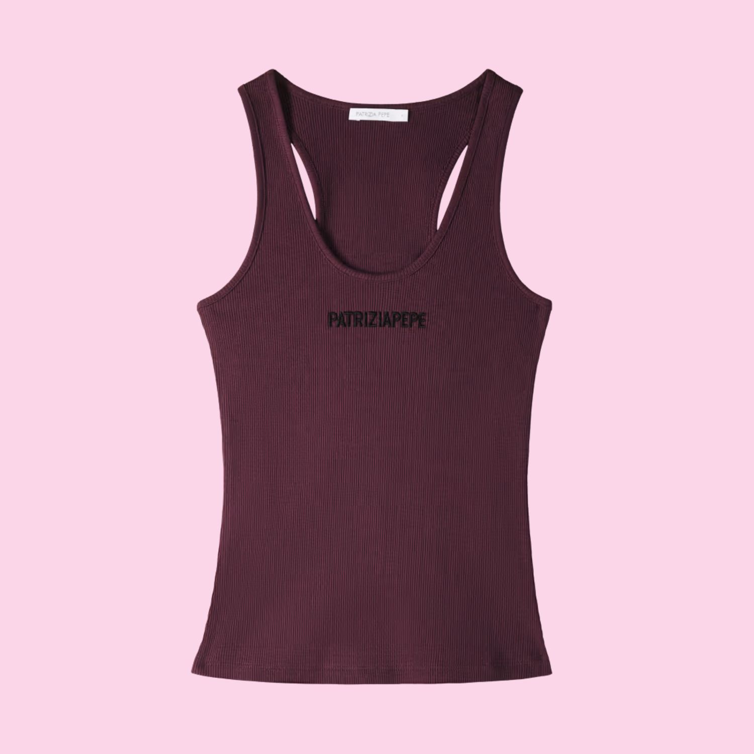 Patrizia Pepe Tank Top Purple Red