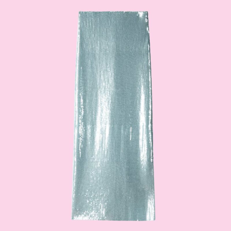 Patrizia Pepe Skirt Acqua Gray Sequin