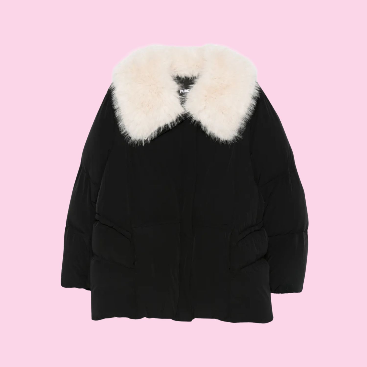 Patrizia Pepe Jacket Cool Nylon Black