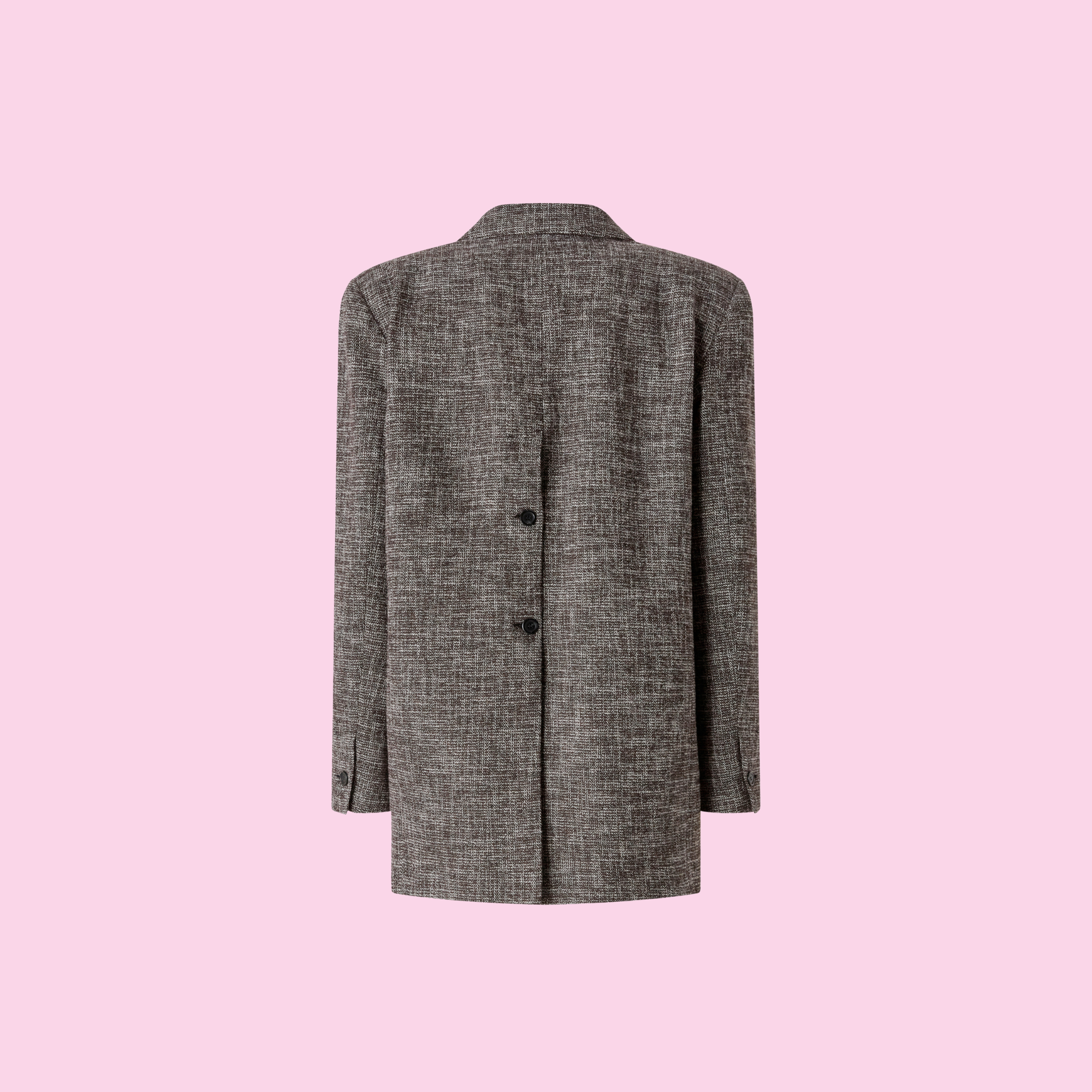 Pinko Gnocchetto Double Breasted Flanel Blazer