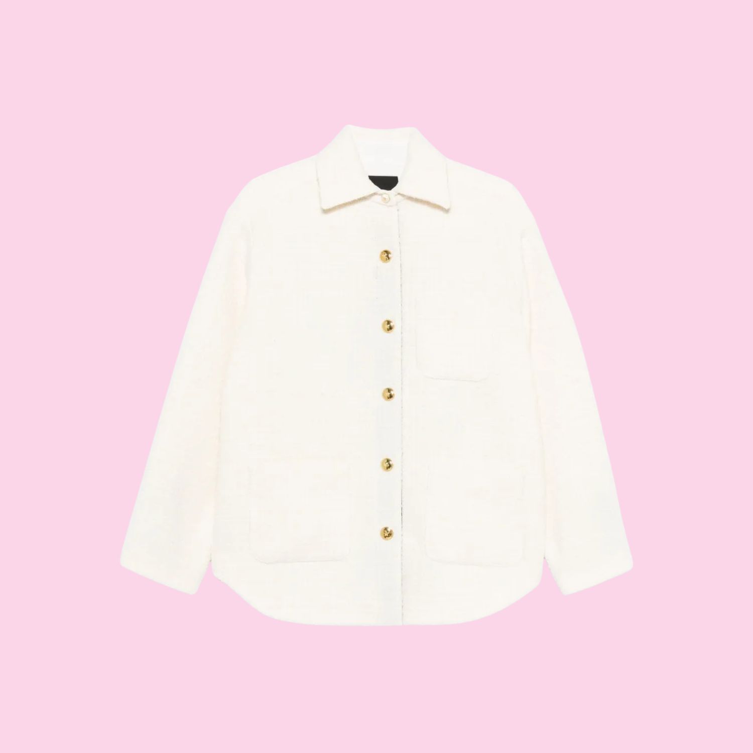 Pinko Ghiacciolo Oversized Tweed Jacket