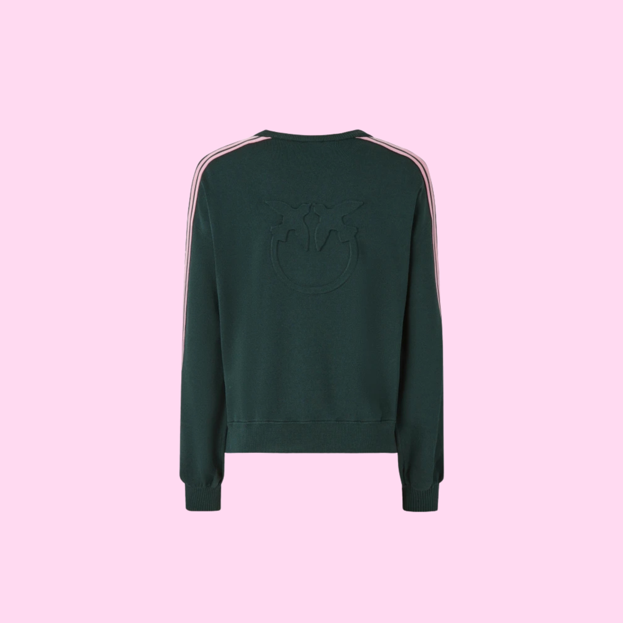 Pinko Back Emporio Sporty Sweater Green