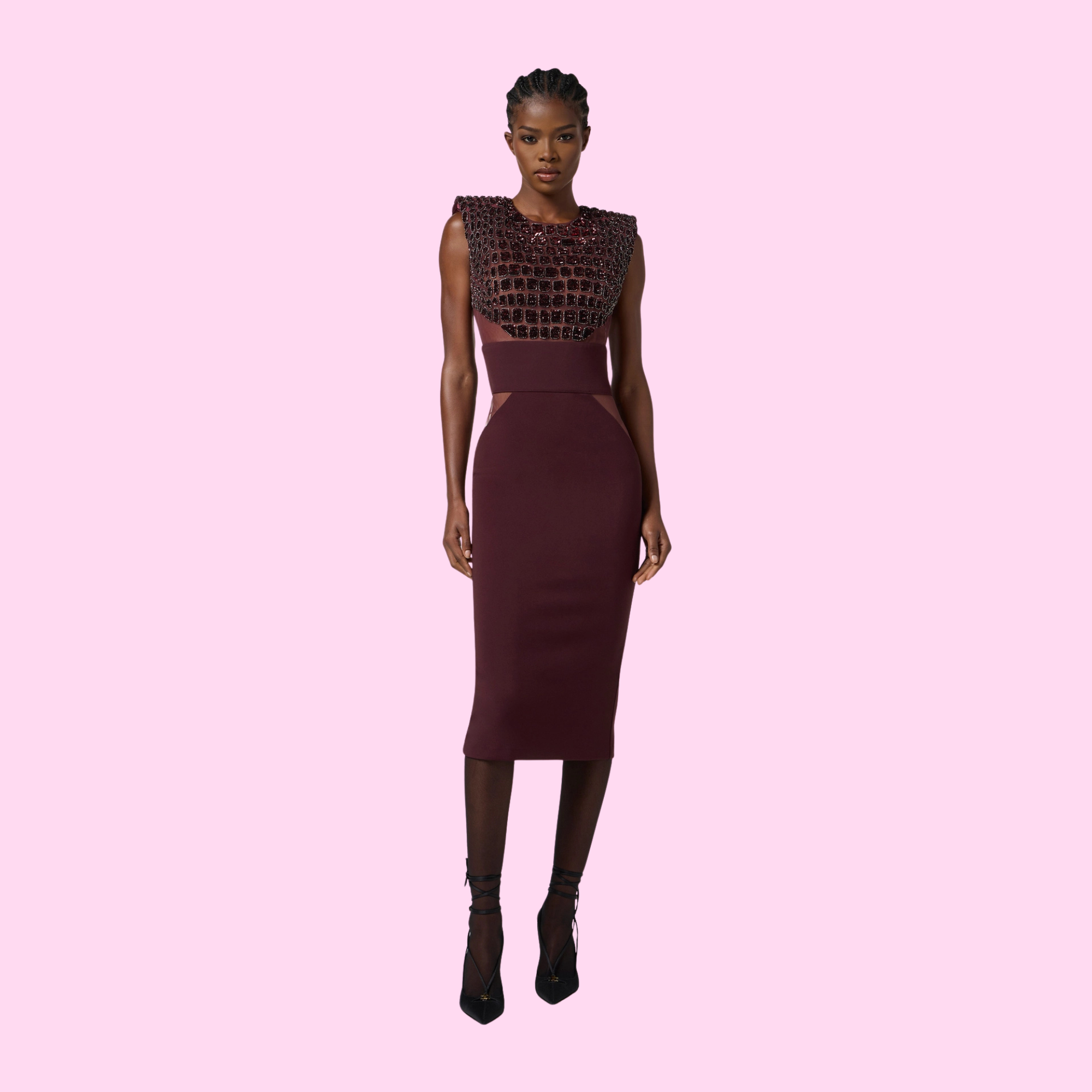Elisabetta Franchi Dress Merlot