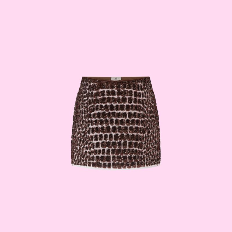 Elisabetta Franchi Skirt Coffee