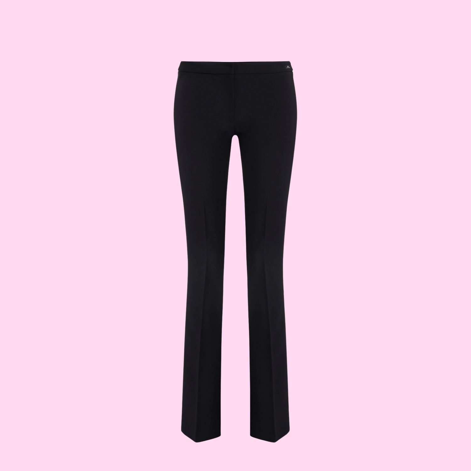 Elisabetta Franchi Low Waist Pants Nero